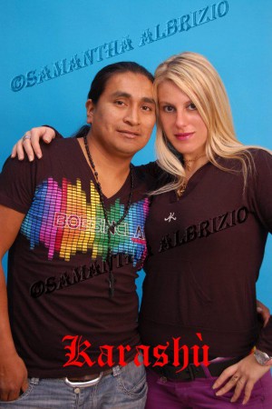 My wife and me